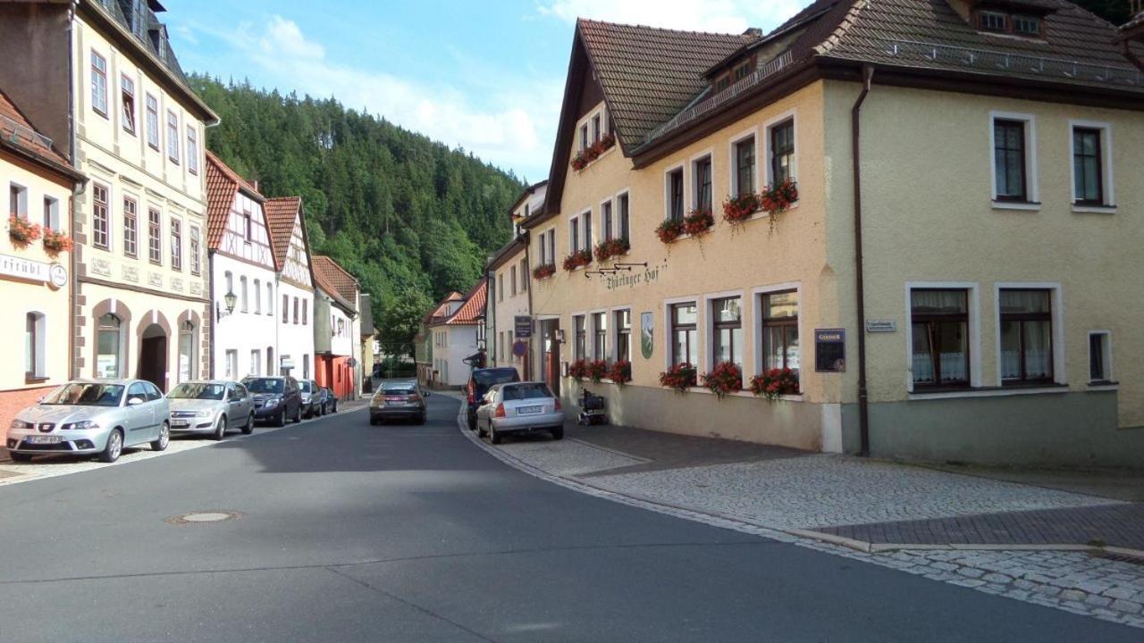 Pension Thuringer Hof Ziegenrück Dış mekan fotoğraf